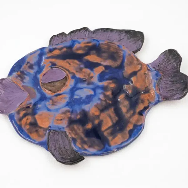 Ceramic Fish Plate – Χειροποίητο Διακοσμητικό Πιάτο Ψάρι