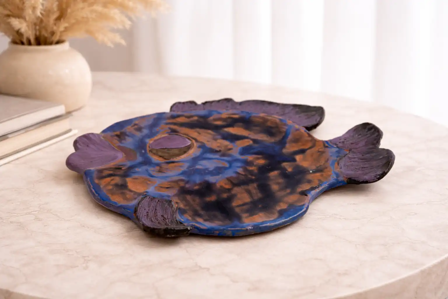 ceramic-fish-plate-cheiropoiito-diakosmitiko-piato-psari-2