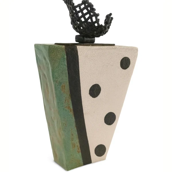 Χειροποίητο Κεραμικό Γλυπτό “Balance Form” – Contemporary Art Piece