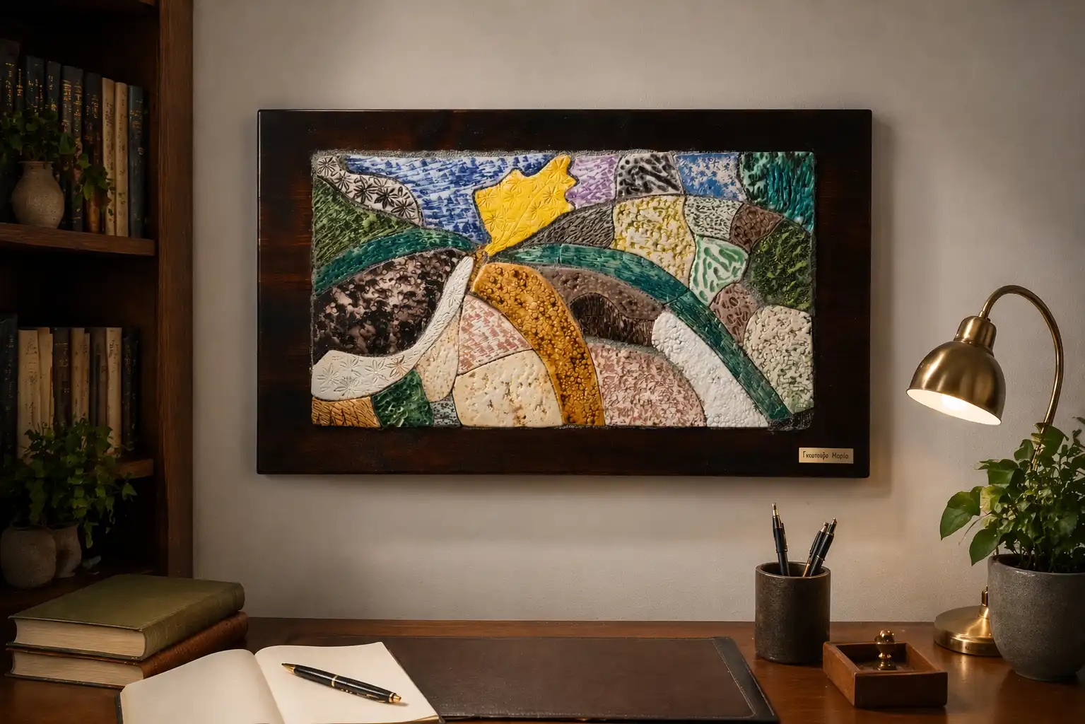 cheiropoiitos-keramikos-pinakas-abstract-landscape-contemporary-wall-art-2