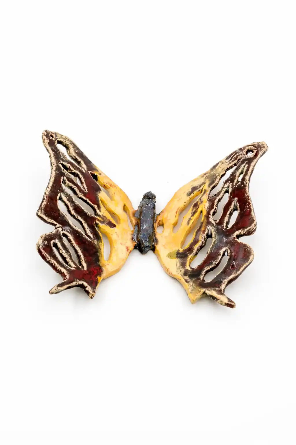 keramiki-petaloyda-dark-flame-handmade-sculpture