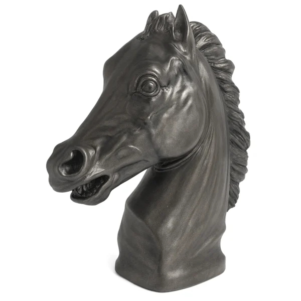 Χειροποίητο Κεραμικό Γλυπτό Αλόγου “Midnight Stallion”